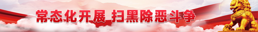 常态化开展 扫黑除恶斗争